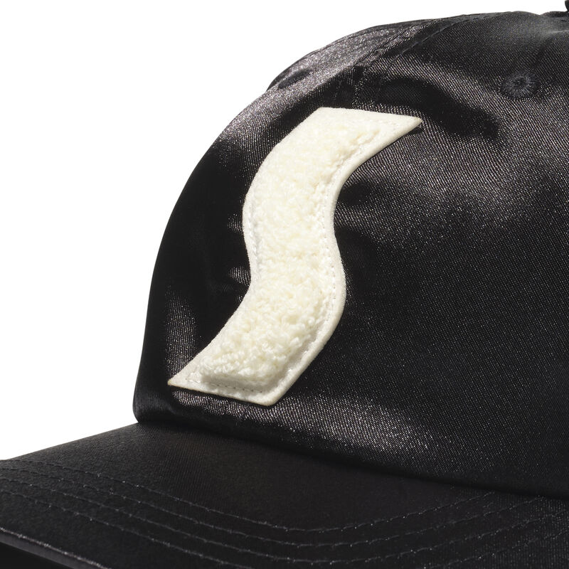 SATIN STANDARD CAP | A305D23SAT | BLACK | OS image number 2