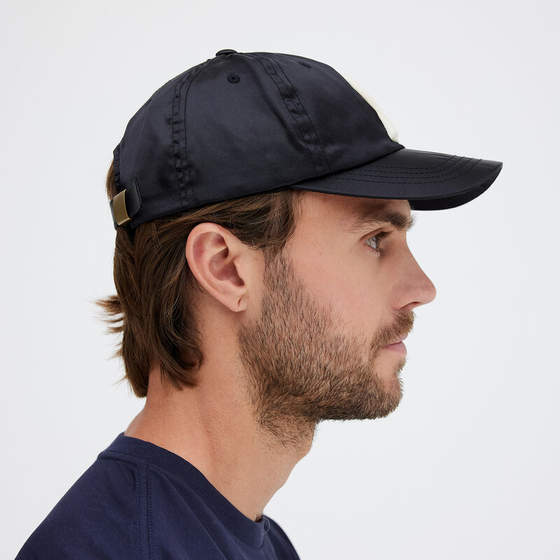 SATIN STANDARD CAP | A305D23SAT | BLACK | OS image number 5