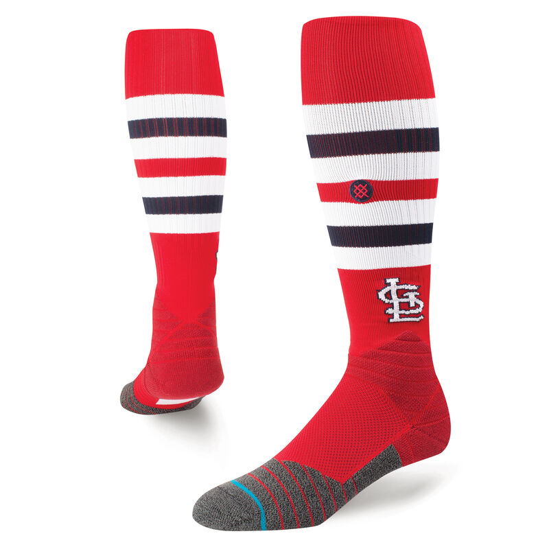 Stance, Underwear & Socks, Last One New Stance Mens St Louis Cardinals  Socks Crew Red Sm 685