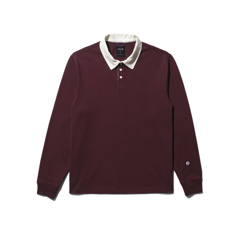 LONG SLEEVE RUGBY | MAPPC24LON | WINE | S image number 4