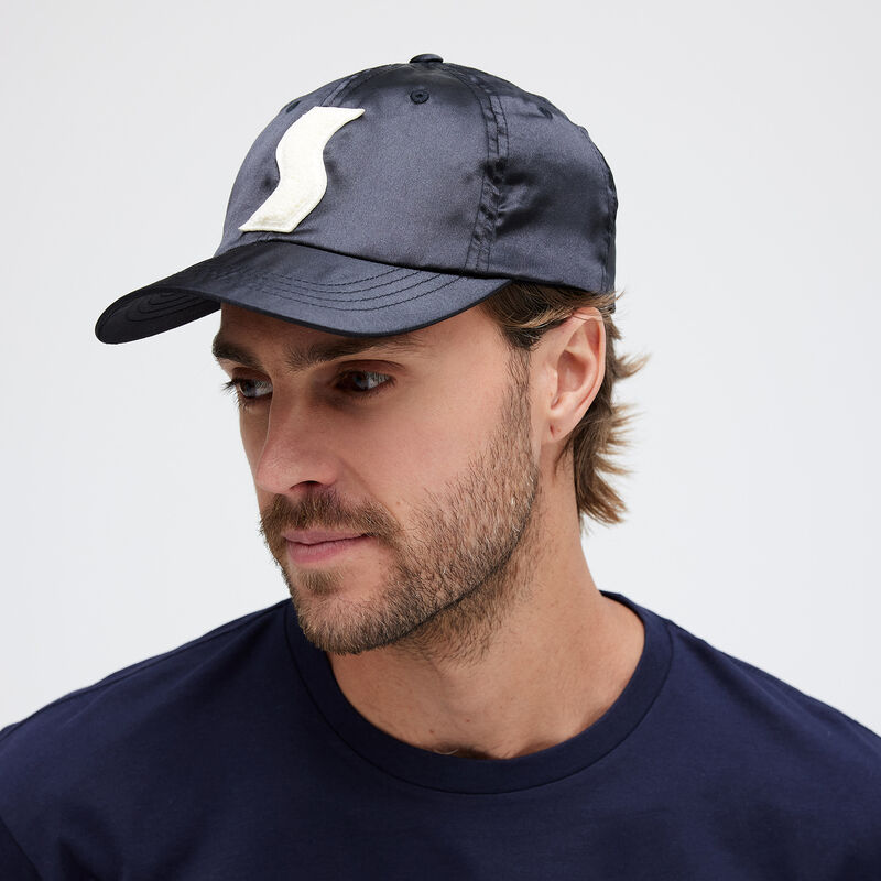 SATIN STANDARD CAP | A305D23SAT | BLACK | OS image number 4