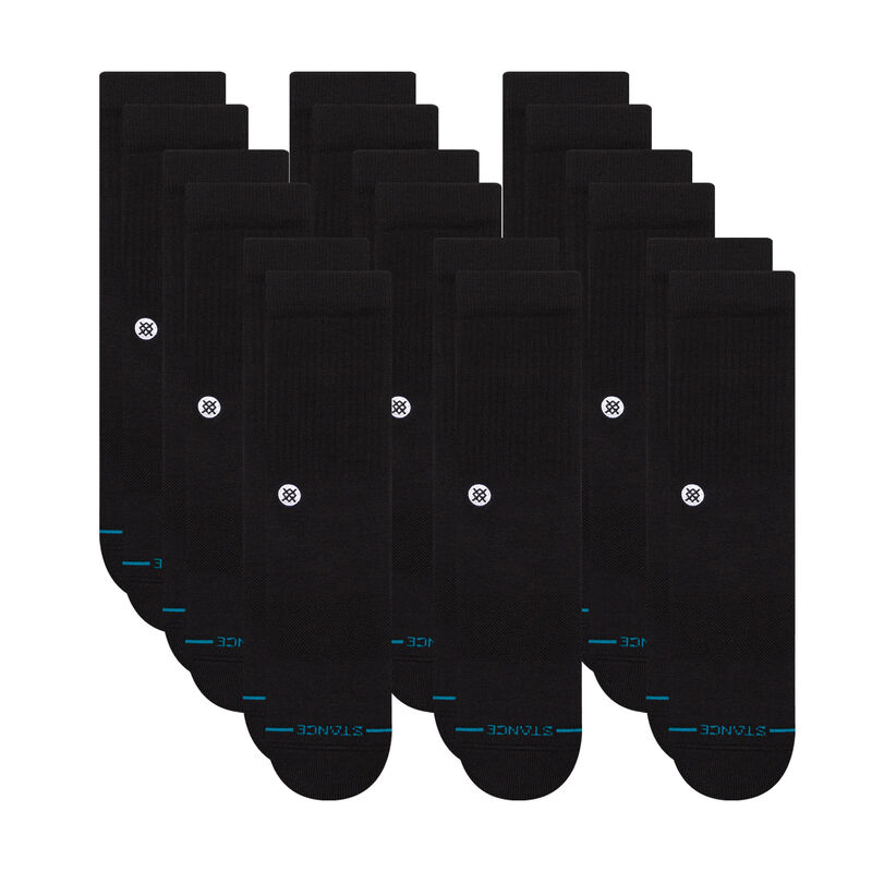 9 Pack Crew Socks