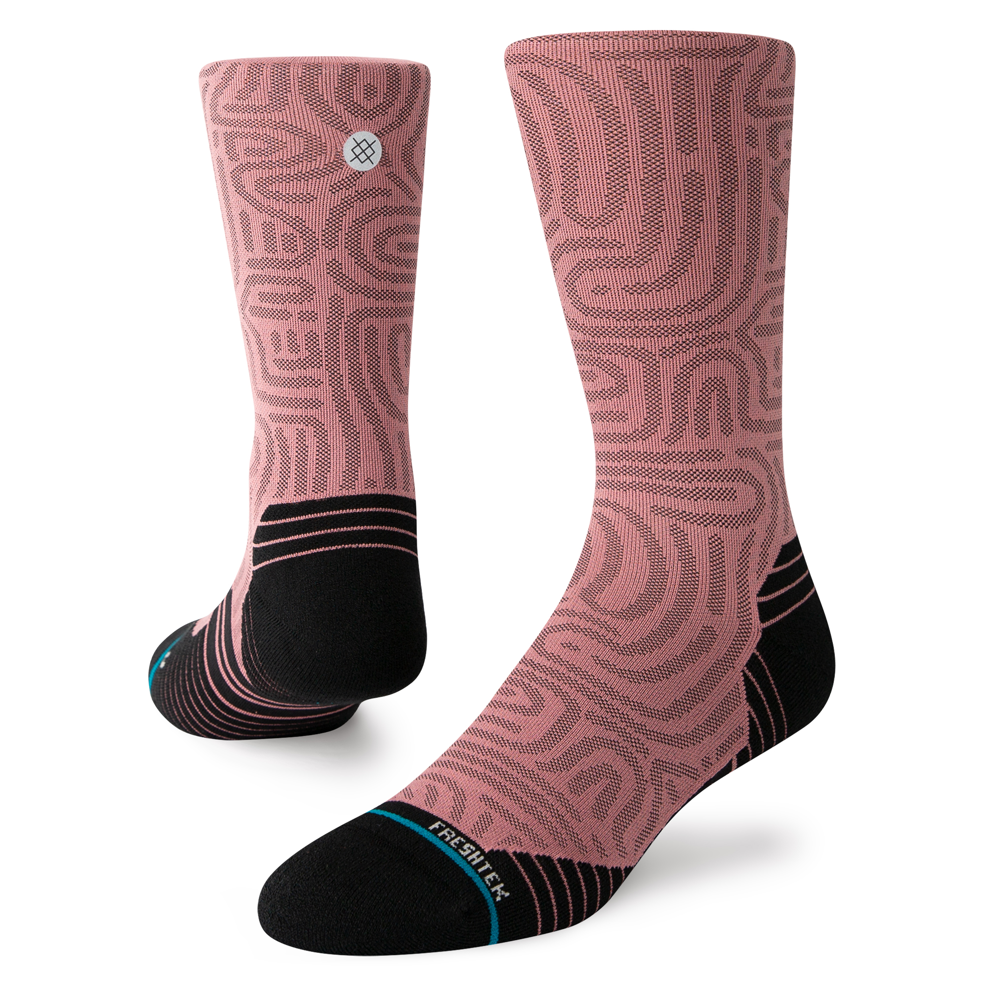 Daily 3 Pack Quarter Socks - Multi Pink