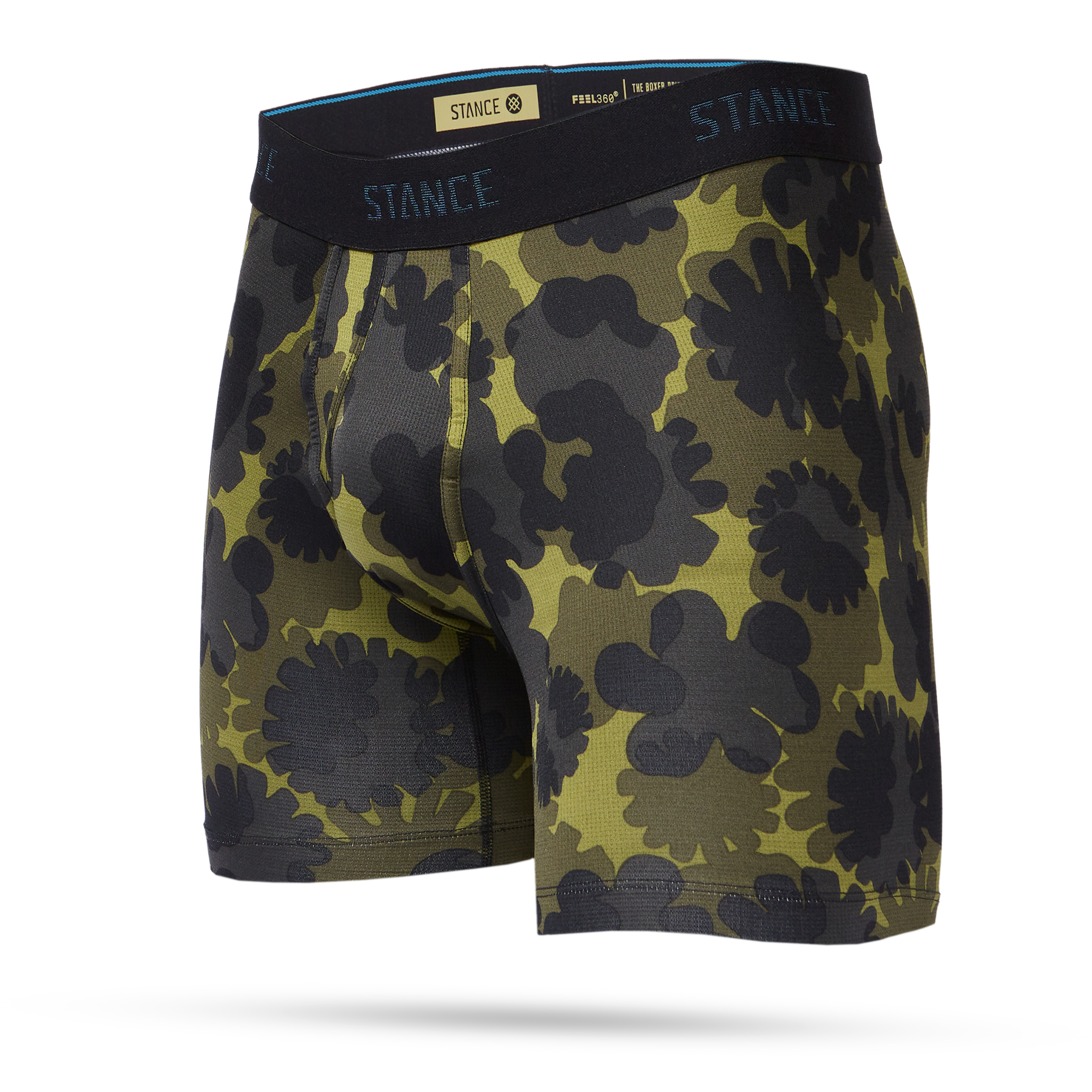Stance Slotted Butter Blend Boxer Brief with Wholester™ - Black - MODA3