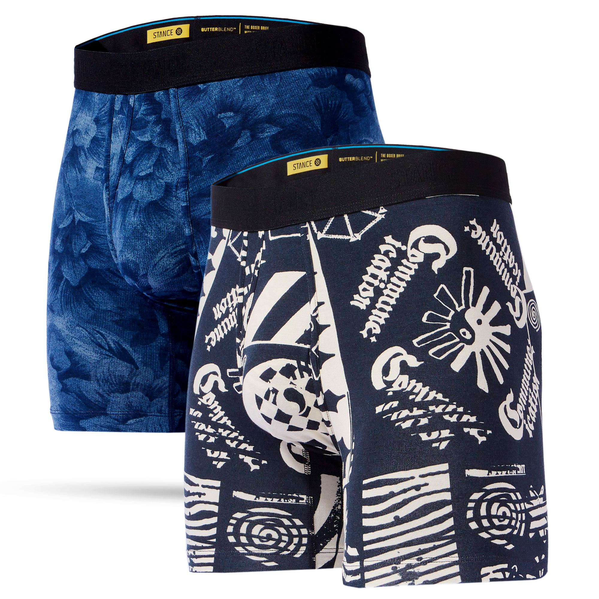 Brief Blend™ with Stance Stance Wholester™ | 2 Butter Boxer Pack