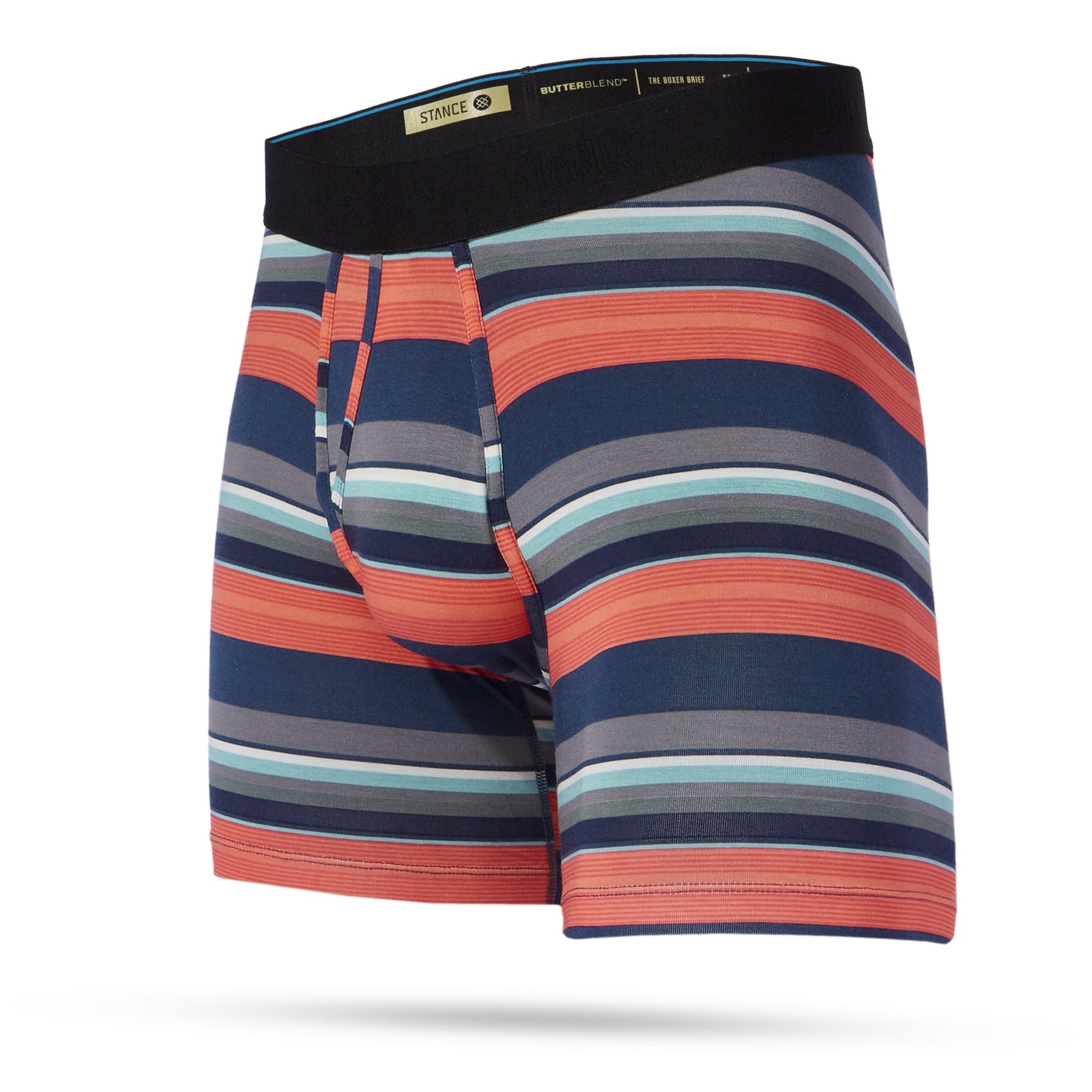 Stance The Fourth Striped Wholester Butter Blend 6 Boxer Brief Blue -  Surfari