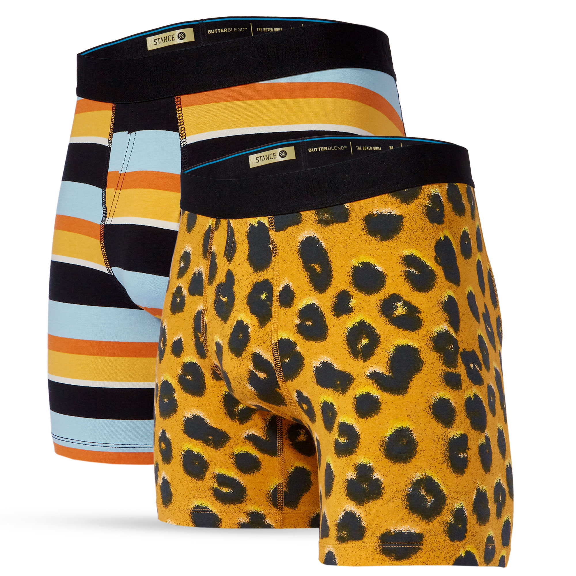 STANCE Cotton Blend Boxer Brief Underwear XL X-Large (39-42) Tracks Pink  Yellow