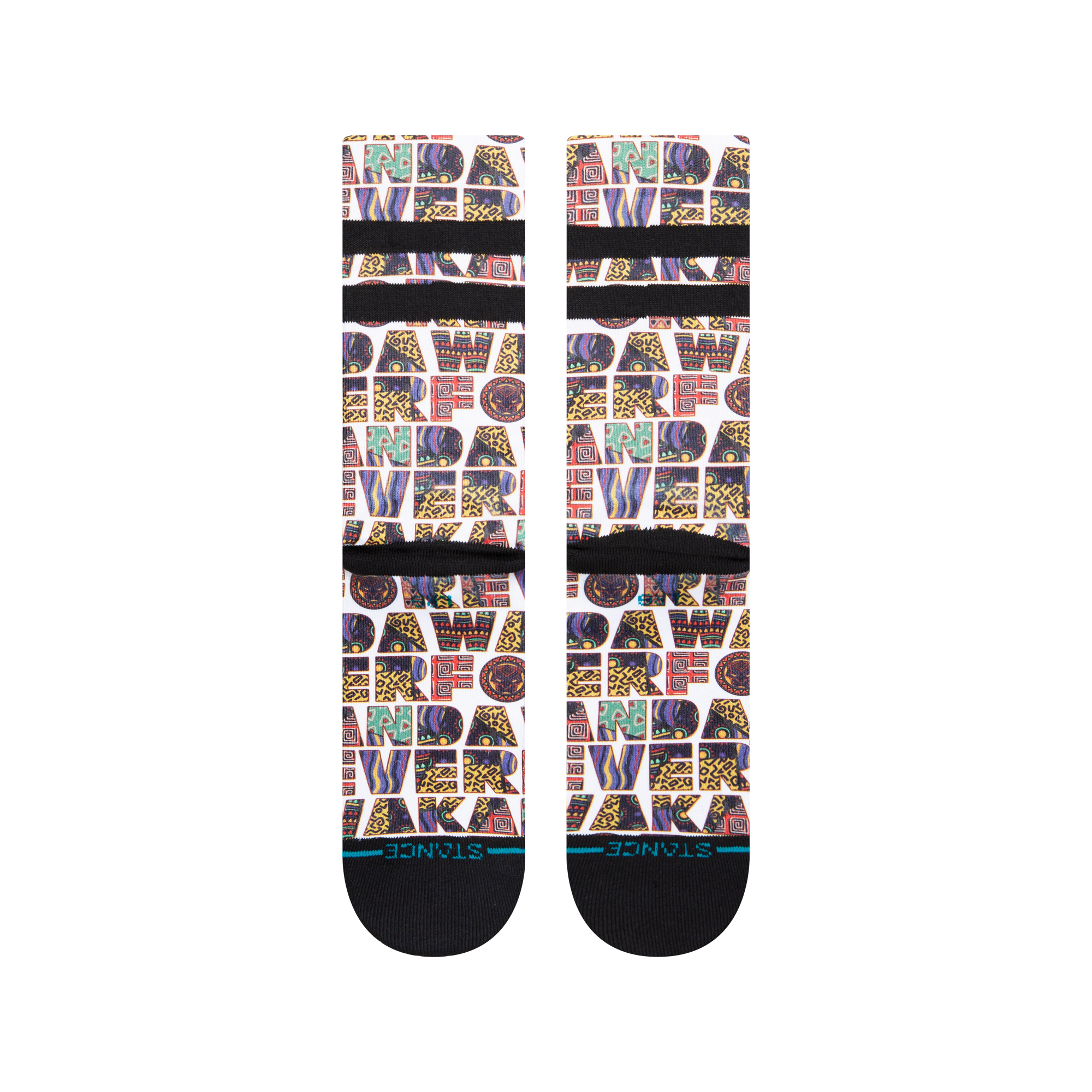 Black Panther X Stance Wakanda Forever Mid Cushion Poly