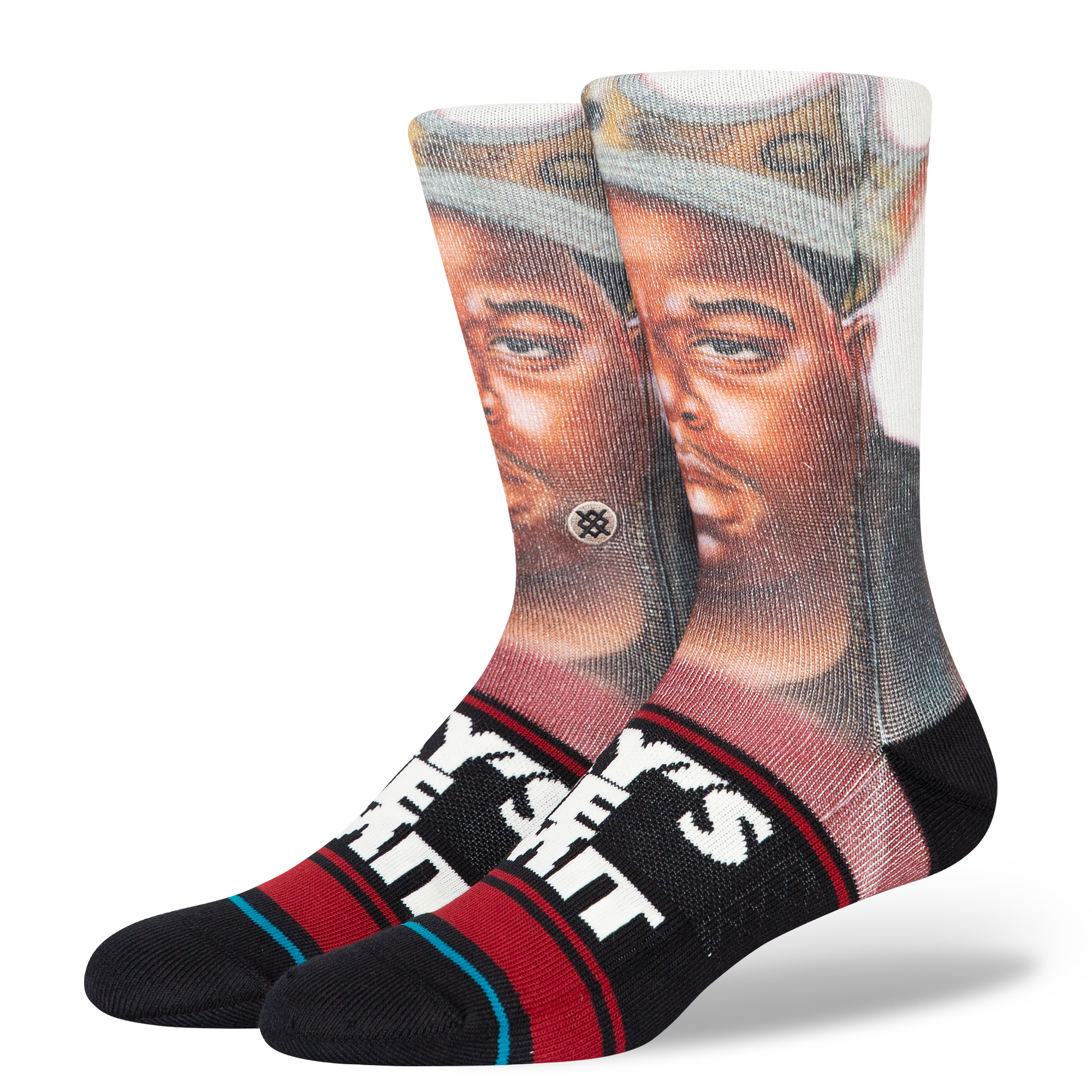Notorious B.I.G. X Stance Limit Crew Poly Socks | The Skys Stance