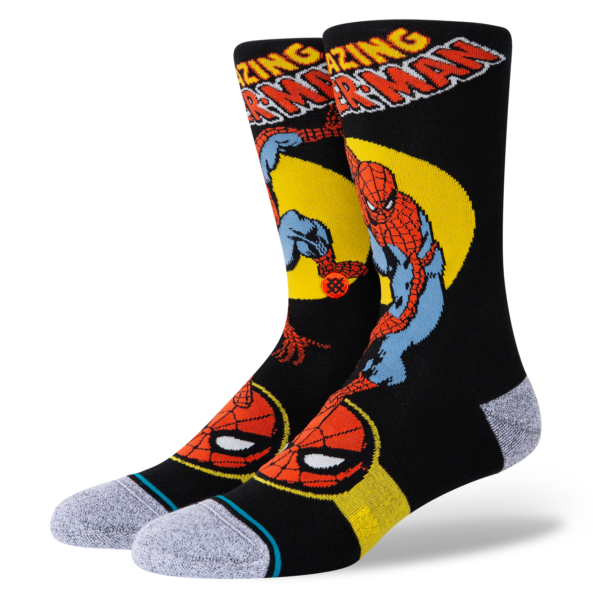 Spider Light | Stance Marquee Crew Socks Man Marvel Cushion
